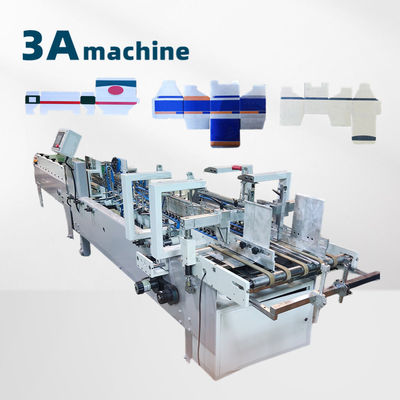 PLC 제어 자동 상자 접착 및 접착 기계 380V Zh700d