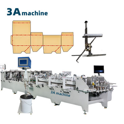 2200 KG CQT900YG-2 HRB 비누 포장용 미리 접힌 바닥 잠금 폴더 접착기