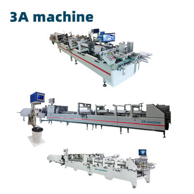 폴더 접착기 밸브 카드 박스 카드 박스 4.5kw PLC 코어 부품