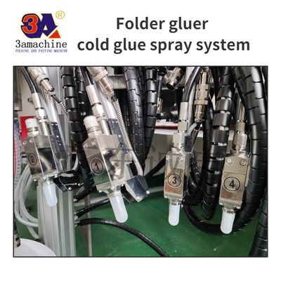 고 정밀 3A 종이 붙이는 기계에 대한 Pneumatic 구동 차가운 접착제 스프레이 총