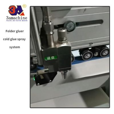 고 정밀 3A 종이 붙이는 기계에 대한 Pneumatic 구동 차가운 접착제 스프레이 총