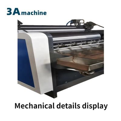 라미네이션 CQT/1000 반 자동 판지 엽 플루트 라미네이터 150g 150g 500g 500g