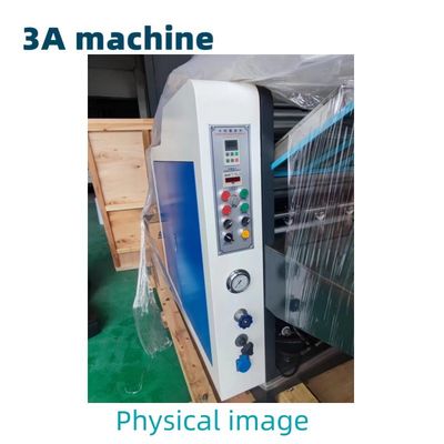 380V CQT 1000 150g 150g 500g 500g에 대한 자동 평면 카드보드 플루트 라미네이터