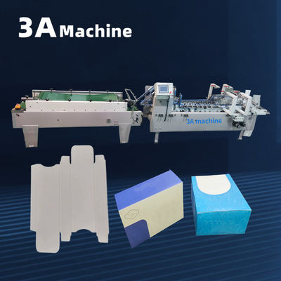 4 칸 상자 폴더 접착기 zh700d 폴더 접착기 1pe 기계 가동 무게 1200KG