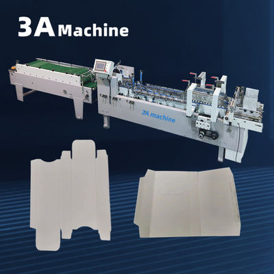 PLC 제어 자동 상자 접착 및 접착 기계 380V Zh700d