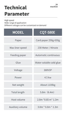 작은 상자 접착 및 접착 솔루션을위한 미니 PLC 제어 폴더 접착 기계