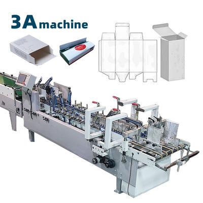 1300 KG 3ACQ 580E 모바일 폴더 머신 종이 박스 만드는 머신 차가운 접착기