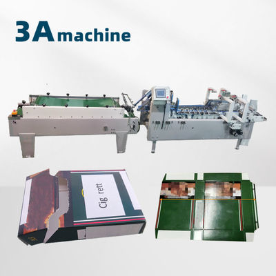 1300 KG 3ACQ 580E 모바일 폴더 머신 종이 박스 만드는 머신 차가운 접착기
