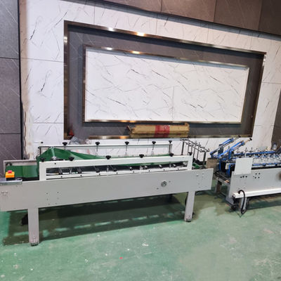 1300 KG 3ACQ 580E 모바일 폴더 머신 종이 박스 만드는 머신 차가운 접착기