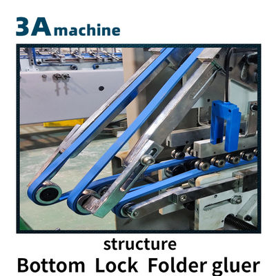 800AG-2 자동 하단 잠금 폴더 접착기 속도 플렉소 프린터 폴더 접착기 zh700d