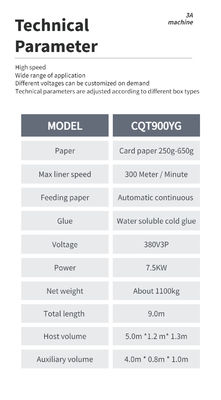 380V/7.5KW 바닥 잠금 접착 상자 기계 하드웨어 산업을 위한 접착 기계