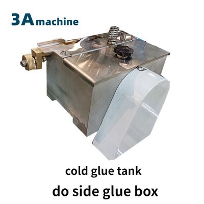 뜨거운 녹음 접착제 책 표지 폴더 접착기 기계 CQT-800BS 280mm 최소 크기