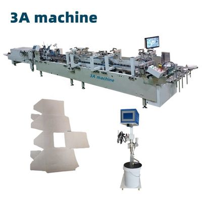 10KW CQT-1100 고도화 된 자동 하부 잠금 폴더 접착제