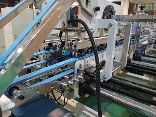 전압 380V CQT-900 향상 자동 폴더 접착기 Edgebanding 기계 바닥 잠금