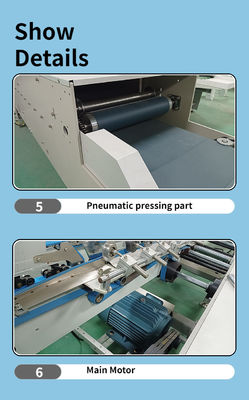 3A PLC CQT 800 자동 폴더 접착기