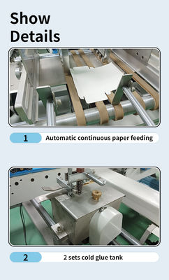 3A PLC CQT 800 자동 폴더 접착기