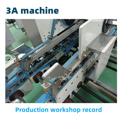 자동 Pneumatic CQT-800WK-2 호러브 종이 박스 폴더 접착기 카튼