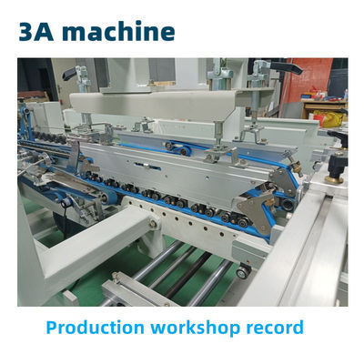 순중량 약 1300kg CQT-800WK-2 노러브 카튼 박스 접기 기계 접기 기계