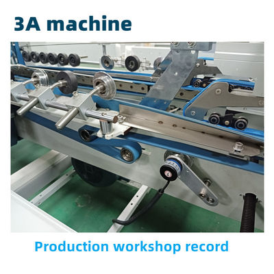 순중량 약 1300kg CQT-800WK-2 노러브 카튼 박스 접기 기계 접기 기계