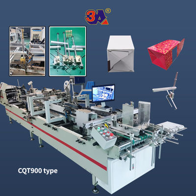 폴더 접착기 밸브 카드 박스 카드 박스 4.5kw PLC 코어 부품